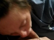 Girl gives amazing blowjob and then rides dick 7/16