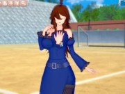 【エロゲーコイカツ！】Naruto(ナルト疾風伝) 照美メイ(水影)3DCG巨乳アニメ動画[Hentai Game Koikatsu! Mei Terumi(Anime 3DCG Video)] 1/16