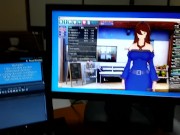 【エロゲーコイカツ！】Naruto(ナルト疾風伝) 照美メイ(水影)3DCG巨乳アニメ動画[Hentai Game Koikatsu! Mei Terumi(Anime 3DCG Video)] 16/16