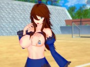 【エロゲーコイカツ！】Naruto(ナルト疾風伝) 照美メイ(水影)3DCG巨乳アニメ動画[Hentai Game Koikatsu! Mei Terumi(Anime 3DCG Video)] 2/16