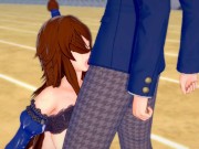 【エロゲーコイカツ！】Naruto(ナルト疾風伝) 照美メイ(水影)3DCG巨乳アニメ動画[Hentai Game Koikatsu! Mei Terumi(Anime 3DCG Video)] 7/16