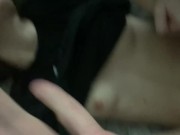 Playful Couple In Dorm Room 4/16