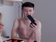 Two Hot Asians Hookup After A Gameshow! 7/16