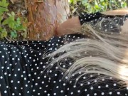 Fucked a married the beauty S-Wife Katy in the park (first person) 6/16