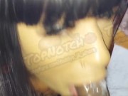 Ebony Slut Sucks Daddy's Dick With Tons Of Spit  5/16