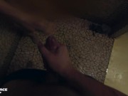 I invited a student to a spa salon and fucked her in the ass / anal sex with a girlfriend. 16/16