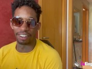 Redhead babe gets dicked by her big dicked friend. Interracial amateur fun! 4/16