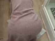 Oops, ... I caught the stepmom 47 years in the bathroom 6/16