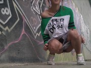 Fetysz, sikanie na dworze Isabel kompilacja 13/16