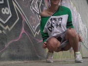 Fetysz, sikanie na dworze Isabel kompilacja 14/16