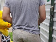 Outdoor Kitty Blowjob 1/16