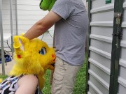 Outdoor Kitty Blowjob 12/16