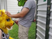 Outdoor Kitty Blowjob 13/16