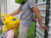 Outdoor Kitty Blowjob 15/16