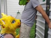 Outdoor Kitty Blowjob 7/16