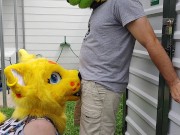 Outdoor Kitty Blowjob 8/16