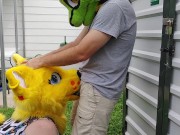 Outdoor Kitty Blowjob 9/16