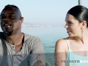 Private Black - Curvy Kira Queen Puts That Dark Sausage Between Her Cheeks! 2/16