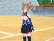 【エロゲーコイカツ！】ソードアートオンライン(SAO) 綾野珪子(シリカ)3DCG巨乳アニメ動画[Hentai Game Koikatsu! Ayano Keiko(Anime 3DCG Video) 3/16