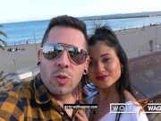 SPANISH-ASIAN SEX! I lick and fuck her Asian pussy: Jade Presley - WolfWagnerCom 1/16