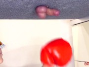 Mistress boxing in her slave balls EasyCBTGirl 11/16