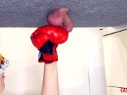 Mistress boxing in her slave balls EasyCBTGirl 2/16