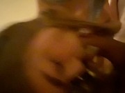 My boyfriend got me fucked in bed and cum on tits 4/16