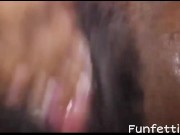 Throwback: Teen Ebony Caught Masturbating Until She Squirts 5/16