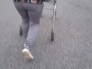 ⭐ Girl Pissing Her Grey Jeans 5 Times! Jeans Wetting Compilation! 1/16