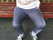 ⭐ Girl Pissing Her Grey Jeans 5 Times! Jeans Wetting Compilation! 11/16