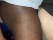 Caught my neighbors wifey in the trap house nailed her with a creampie  6/16