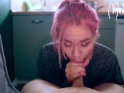 Сучка не хотела мыть посуду, и пришлось просить сводного брата 10/16