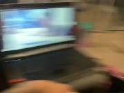 Sloppy cum shot on face 14/16