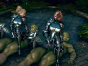 Knights dedicate herself to the orks 11/16