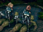 Knights dedicate herself to the orks 9/16