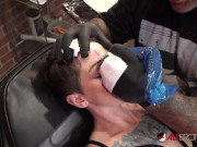 Sully Savage gets a new UV tattoo on her forehead 4/16