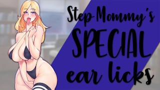Step Mommy's Lewd Ear Licking [Handjob & Ear Licking] - RedTube