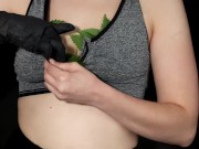 Nettles in Bra whipped with nettles and Holly