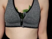 Nettles in Bra whipped with nettles and Holly 6/16