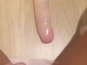 Trying to sneak moms dildo back but caught her fucking! Had to listen & fuck myself PART TWO 3/16