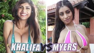 BANGBROS - Violet Myers And Mia Khalifa Doing Their Thing, Who ...