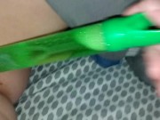 Huge toy fucking tiny wet pussy ❤️🍑💦 6/16