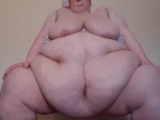SSBBW FAT GODDESS TUMMY TITTY TWERK 15/16