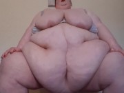 SSBBW FAT GODDESS TUMMY TITTY TWERK 9/16