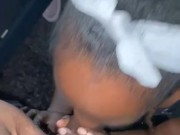 Ebony sucks Big Black Cock  3/16