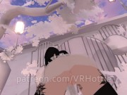 Thick Tattooed Angel Stops You At Gates Of Heaven For A Quick Ride Fuck VRChat POV Lap Dance 11/16