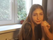 Hard FUCK in Torn Pantyhose from a Neighbor | PussyKageLove 12/16