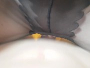 Hard FUCK in Torn Pantyhose from a Neighbor | PussyKageLove 15/16