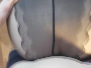 Hard FUCK in Torn Pantyhose from a Neighbor | PussyKageLove 7/16