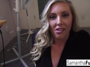 James shows up & fucks Samantha Saint 5/16